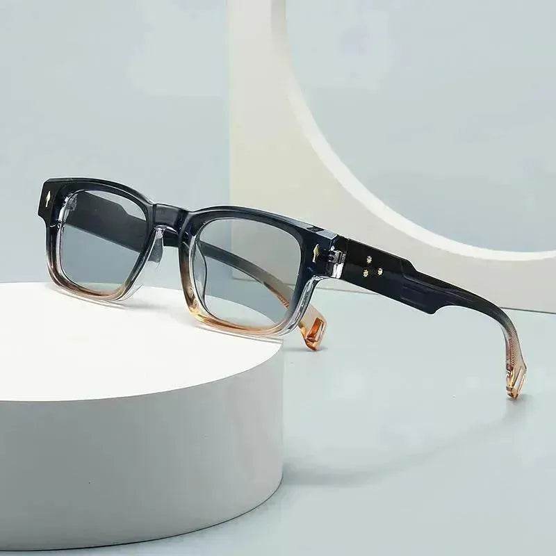 Street Shot Retro Artistic Modern Charm Anti-blue Light Sunglasses - EX-STOCK Canada