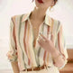 Striped Shirt Top For Women - EX-STOCK CANADA