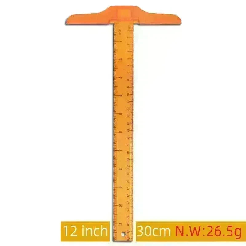 Student Design Art Supplies T-shaped Ruler - EX-STOCK CANADA