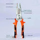 Stylish 7-in-1 Multifunctional High Carbon Steel Wire Stripping Plier - EX-STOCK CANADA