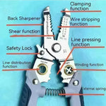Stylish 7-in-1 Multifunctional High Carbon Steel Wire Stripping Plier - EX-STOCK CANADA
