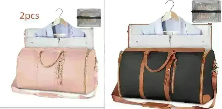 Stylish Large Capacity Waterproof Travel Duffle Folding Suit Bag - EX-STOCK CANADA