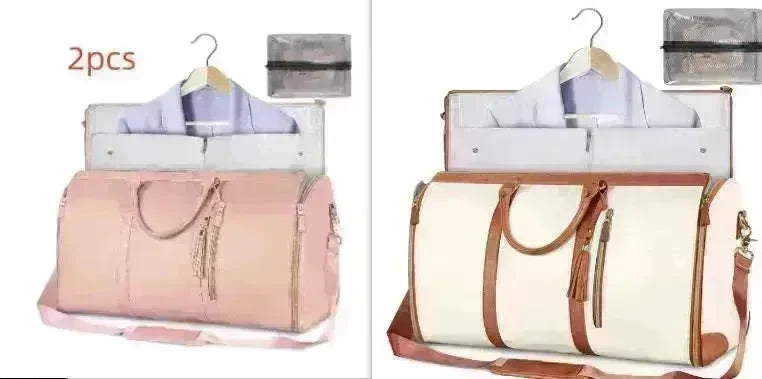 Stylish Large Capacity Waterproof Travel Duffle Folding Suit Bag - EX-STOCK CANADA
