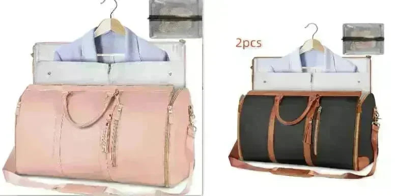 Stylish Large Capacity Waterproof Travel Duffle Folding Suit Bag - EX-STOCK CANADA