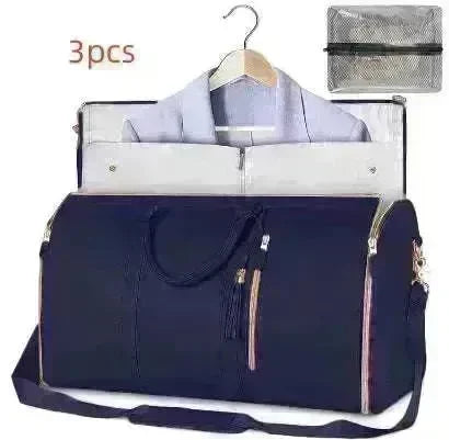 Stylish Large Capacity Waterproof Travel Duffle Folding Suit Bag - EX-STOCK CANADA