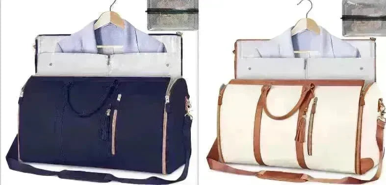 Stylish Large Capacity Waterproof Travel Duffle Folding Suit Bag - EX-STOCK CANADA