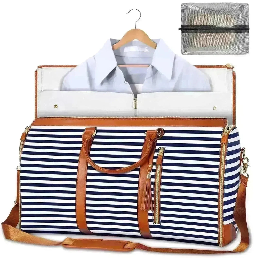 Stylish Large Capacity Waterproof Travel Duffle Folding Suit Bag - EX-STOCK CANADA