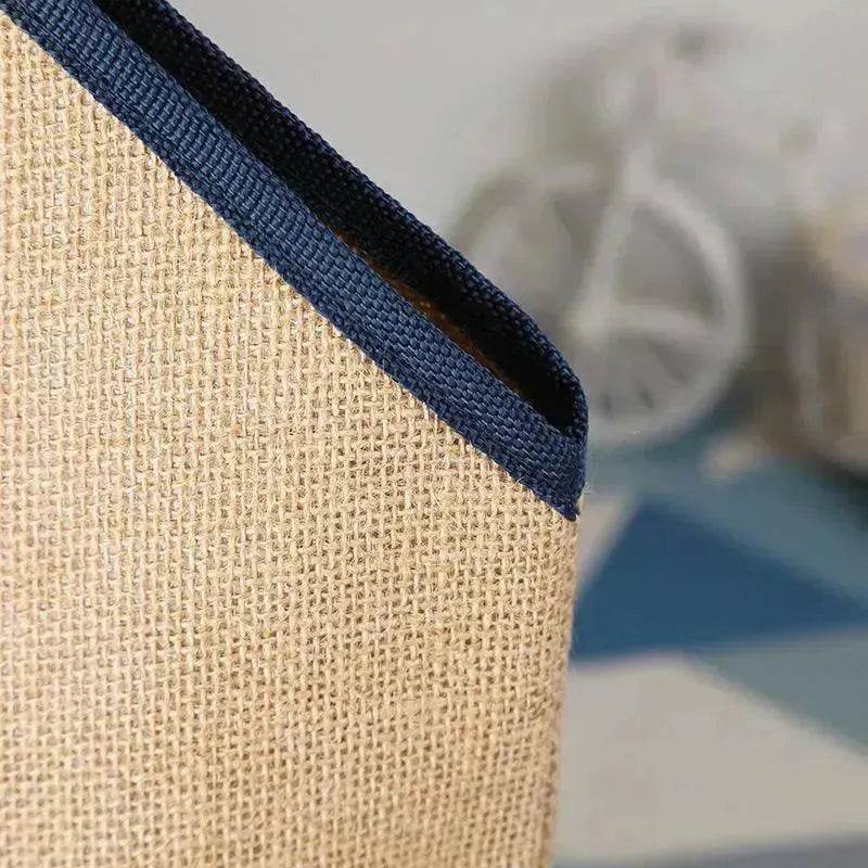 Summer Beach Retro Style Shopping Coarse Beach Bag - EX-STOCK Canada