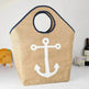 Summer Beach Retro Style Shopping Coarse Beach Bag - EX-STOCK Canada