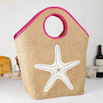 Summer Beach Retro Style Shopping Coarse Beach Bag - EX-STOCK Canada