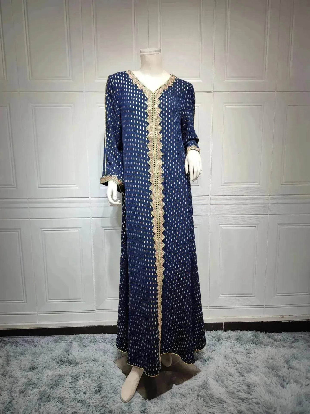 Summer Bronzing Arab Dubai Gown - EX-STOCK Canada