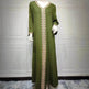 Summer Bronzing Arab Dubai Gown - EX-STOCK Canada