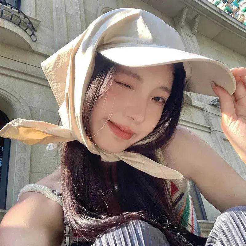 Summer Japanese Outdoor UV-proof Neck Protection Sun-shade Sun Protection Hat - EX-STOCK Canada