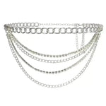 Summer Jewelry Hot Pants Chain Multilayer Chain Gold Fashion Jeans Hip Hop Punk Street Shooting Accessories Waist Chain Women - EX-STOCK CANADA