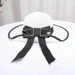 Summer Korean Bowknot Straw Hat - EX-STOCK Canada