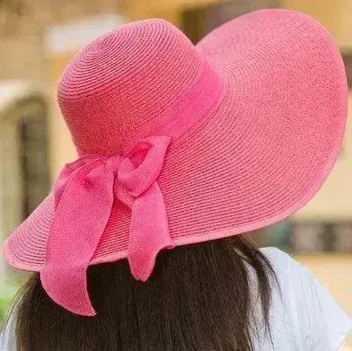 Summer Korean version of the tide hat female folding summer beach hat sun hat - EX-STOCK Canada