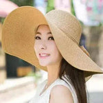 Summer Korean version of the tide hat female folding summer beach hat sun hat - EX-STOCK Canada