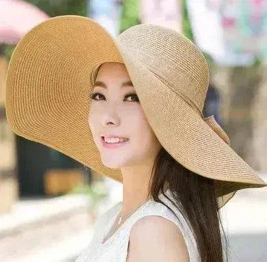 Summer Korean version of the tide hat female folding summer beach hat sun hat - EX-STOCK Canada
