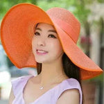 Summer Korean version of the tide hat female folding summer beach hat sun hat - EX-STOCK Canada