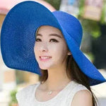 Summer Korean version of the tide hat female folding summer beach hat sun hat - EX-STOCK Canada