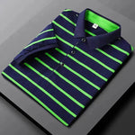 Summer Men's Casual Short-sleeved Knitting Polo Shirt - EX-STOCK Canada