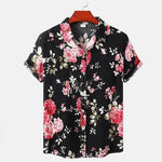 Summer Men's Hawaiian 3D Digital Printing Shirt Short Sleeve - EX-STOCK Canada