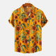 Summer Men's Hawaiian 3D Digital Printing Shirt Short Sleeve - EX-STOCK Canada