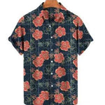 Summer Men's Hawaiian 3D Digital Printing Shirt Short Sleeve - EX-STOCK Canada
