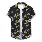 Summer Men's Hawaiian 3D Digital Printing Shirt Short Sleeve - EX-STOCK Canada