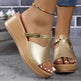 Summer Peep-toe Wedges Sandals Casual Thick Sole Heightening Slippers Fashion Outdoor Slides Shoes Women - EX-STOCK Canada