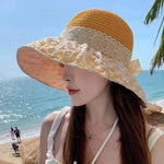 Summer Seaside Vacation Sun Protection Sun Hat Fashion Foldable - EX-STOCK Canada
