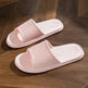 Summer Slipper Indoor House Shoes For Men Women Couples Solid Color Rhombus Striped Non-slip Bathroom Slippers - EX-STOCK Canada
