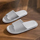 Summer Slipper Indoor House Shoes For Men Women Couples Solid Color Rhombus Striped Non-slip Bathroom Slippers - EX-STOCK Canada