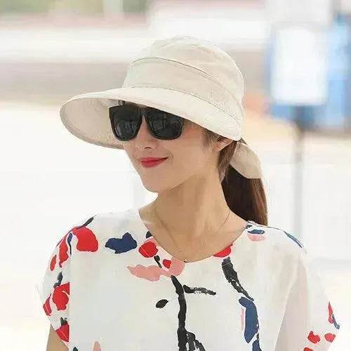 Summer Sunshade Ladies Foldable Summer Hat - EX-STOCK Canada