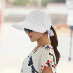 Summer Sunshade Ladies Foldable Summer Hat - EX-STOCK Canada