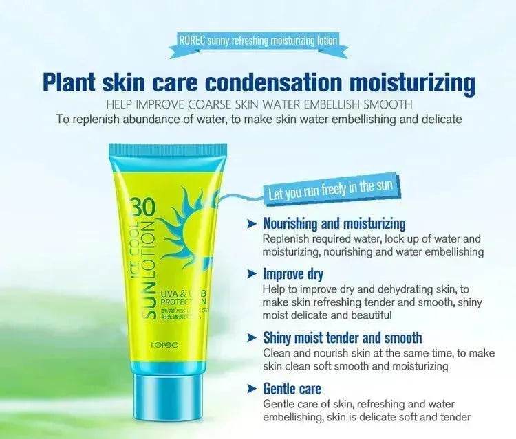Sunscreen Cream Protetor Facial Cream Sunscreen Clear Moisturizing Lotion - EX-STOCK Canada