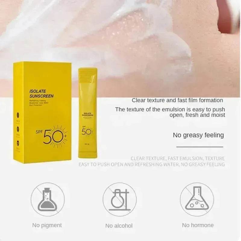 Sunscreen Face UV Protection Isolation Summer Male And Female Students Military Training Sunscreen Lotion - EX-STOCK Canada