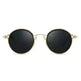 Sunscreen Retro Style Round Frame Metal Sunglasses - EX-STOCK CANADA