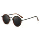 Sunscreen Retro Style Round Frame Metal Sunglasses - EX-STOCK CANADA