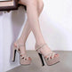Super High Heel Block Heel Platform Sandals - EX-STOCK Canada