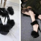 Super High Heel Plush Sandals Women's Thin Heel - EX-STOCK Canada