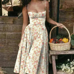 Suspender Dress Summer Elegant Low-cut Slim Backless Sling Dress For Women Clothing Party Evening - EX-STOCK CANADA