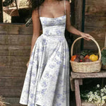 Suspender Dress Summer Elegant Low-cut Slim Backless Sling Dress For Women Clothing Party Evening - EX-STOCK CANADA