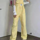 Suspender Pants High Waist Loose Straight Slimming Women - EX-STOCK CANADA