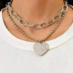 Sweet Commuter Student Necklace Pure Color Women's Jewelry - EX-STOCK CANADA