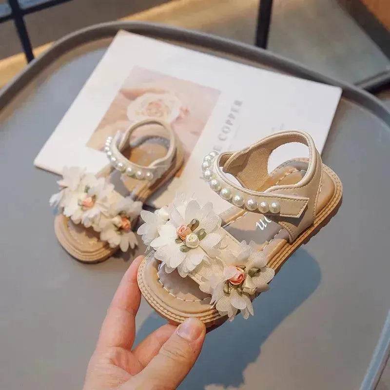 Sweet Flowers Kids Sandals Girls Versatile Soft Toddler Shoes - EX-STOCK Canada
