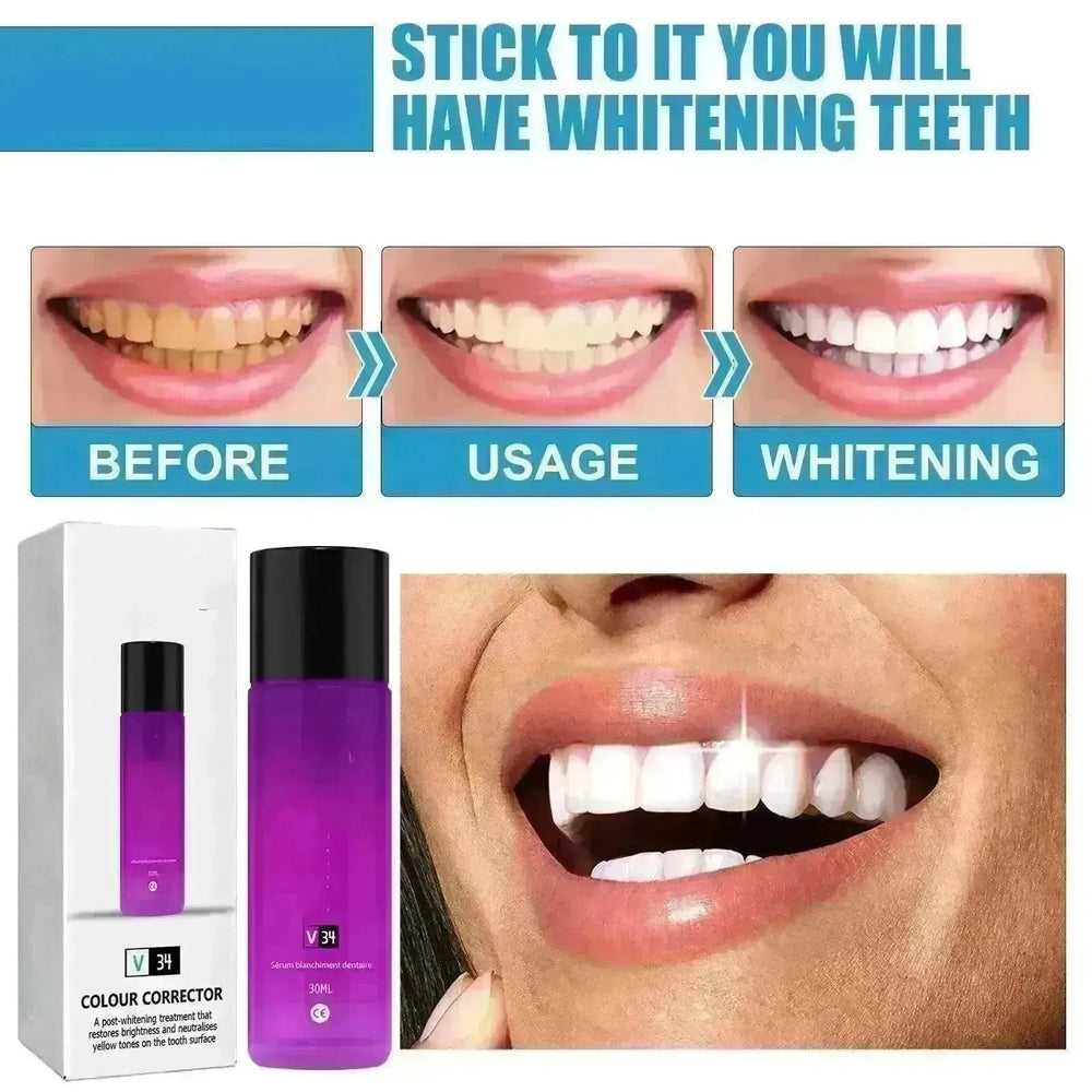 Teeth Whitening Liquid Toothpaste Tooth Stain Removal Oral Care - EX-STOCK CANADA