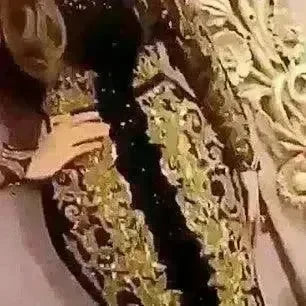 Temperament Commute Long Sleeve Sequins Dress - EX-STOCK CANADA