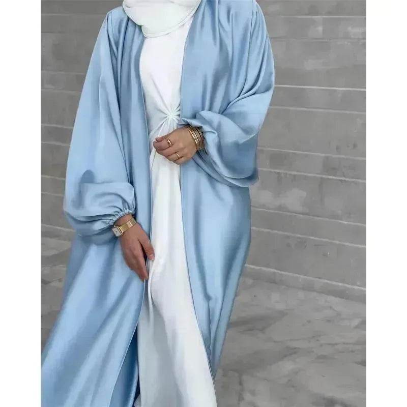 Temperament commute Middle East Arab Dubai Abaya Dress White Sleeveless Pleated Bottoming Vest Lined Dress - EX-STOCK Canada