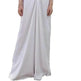 Temperament commute Middle East Arab Dubai Abaya Dress White Sleeveless Pleated Bottoming Vest Lined Dress - EX-STOCK Canada